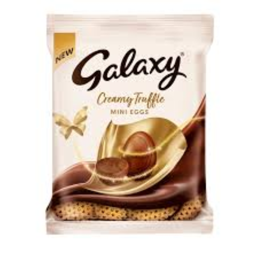 GALAXY CREAMY TRUFFLE MINI EGGS 74G